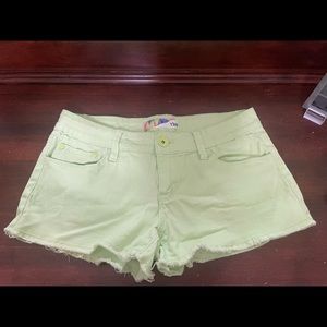 Lime Green shorts